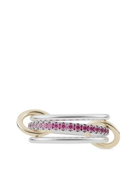 Spinelli Kilcollin White Tigris Sapphire Ring