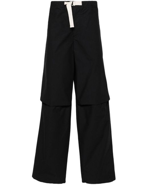 Jil Sander Black + Loose-fit Trousers for men
