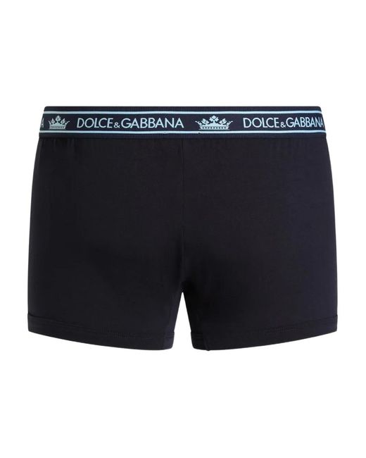Dolce & Gabbana White Logo-Waistband Boxers (Set Of Three) for men