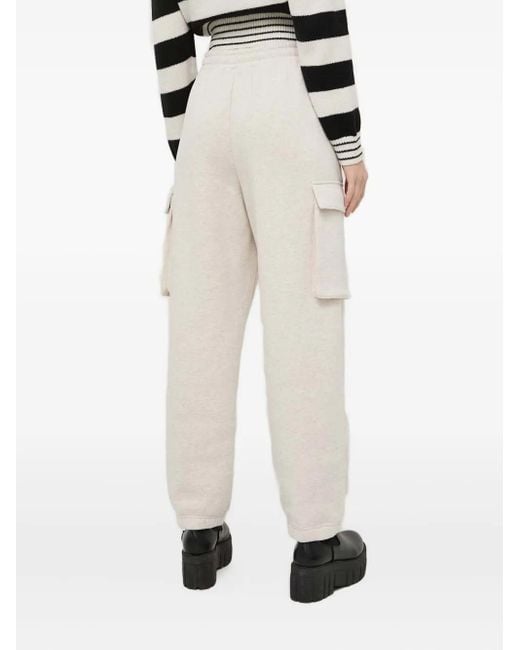 Miss Sixty White Cargo-Pocket Joggers