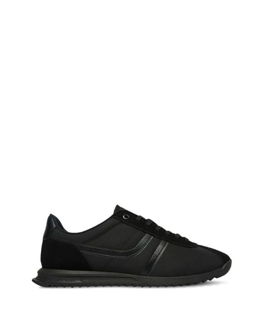 Boss Black Baskets En Daim Artificiel À Logo for men