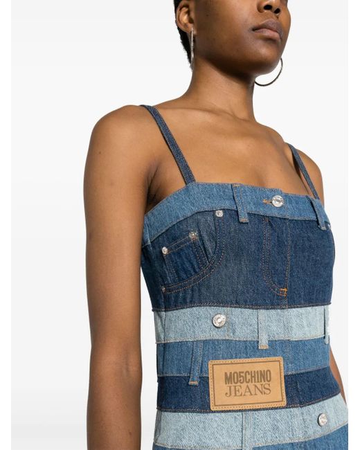 Moschino Blue Maxi Dress