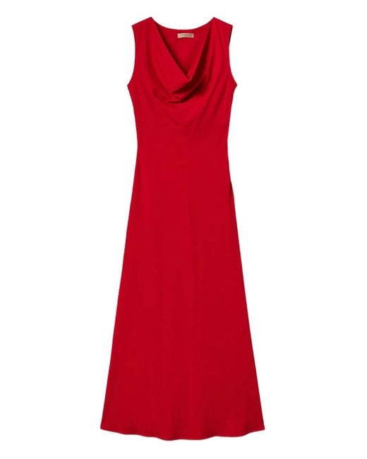 Twinset カウルネック ドレス Red