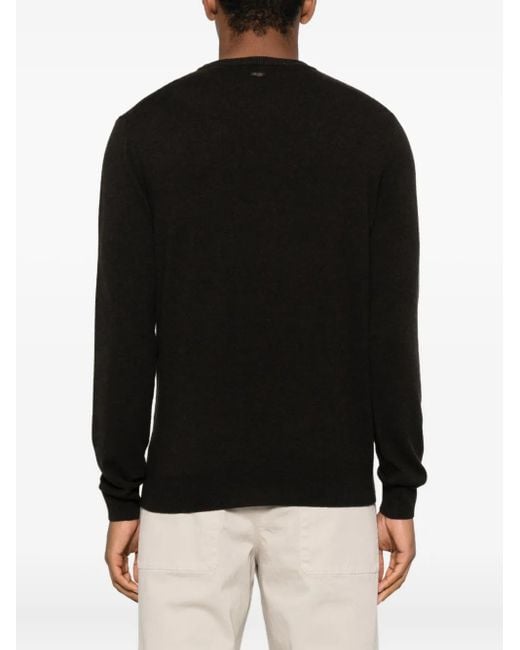 Corneliani Pullover mit rundem Ausschnitt in Black für Herren