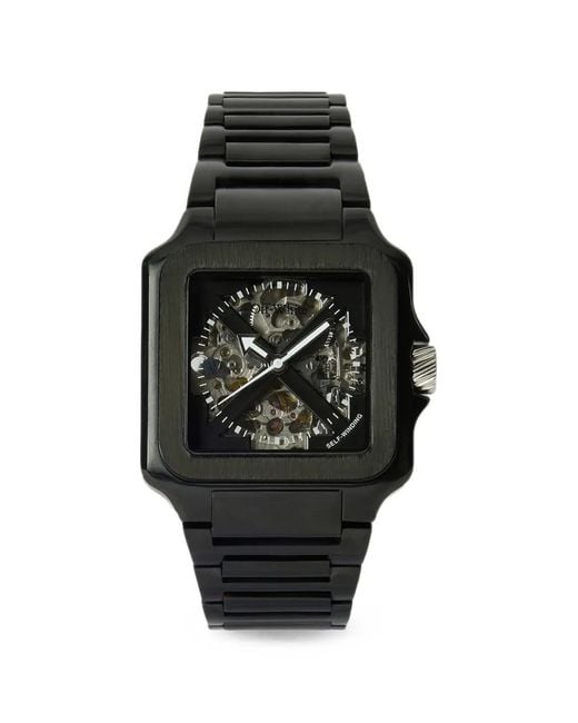 Off-White c/o Virgil Abloh Black Proto Auto 42.8Mm Watch