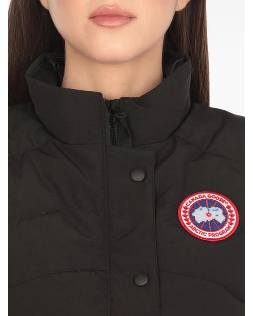 Gilet Matelassé Freestyle Canada Goose en coloris Black