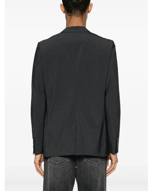 Rrd Black Single-Breasted Blazer for men