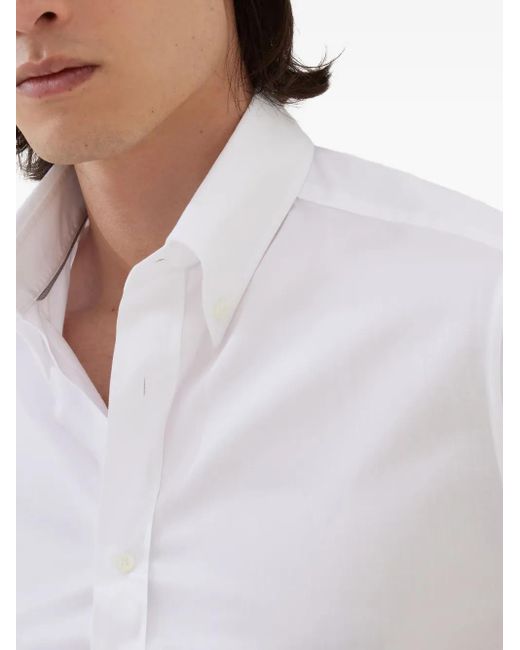 Brunello Cucinelli White Shirts (Tbuc4) Co for men
