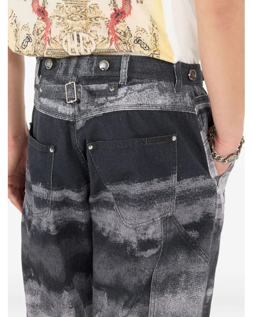 Pantaloni di Roberto Cavalli in Gray da Uomo