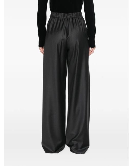 Dusan Gray Pleated-Design Trousers