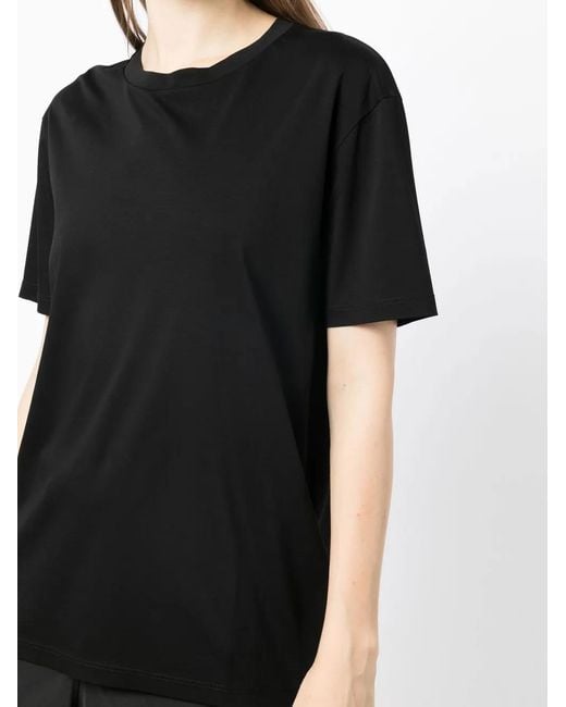 Jil Sander Black Crew-neck T-shirt