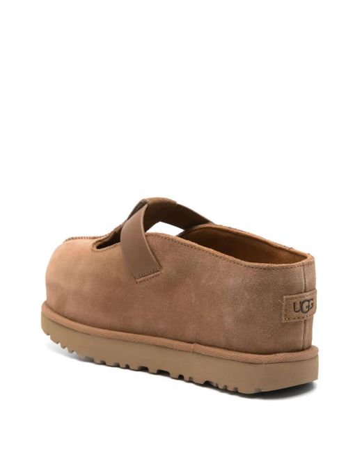 Ugg Brown W Golden Star High Clog Shoes
