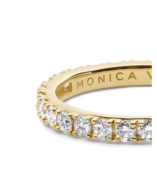 Monica Vinader White Eternity Diamond Ring
