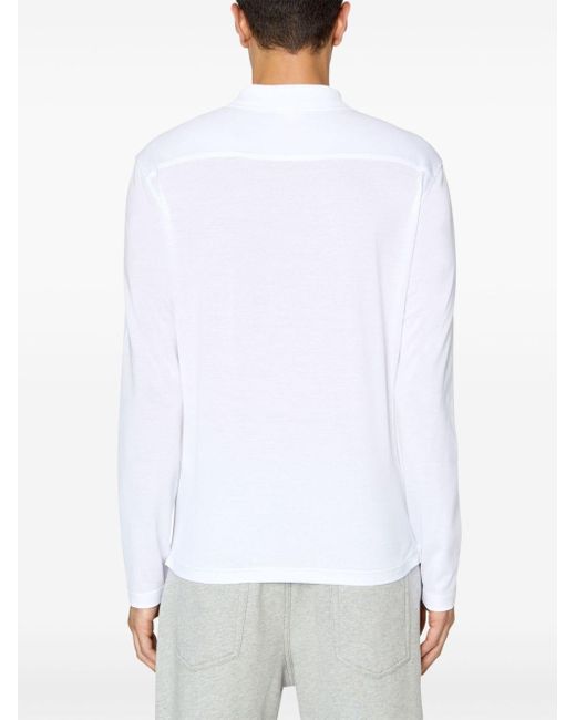 Polo T-Smith en coton DIESEL pour homme en coloris White