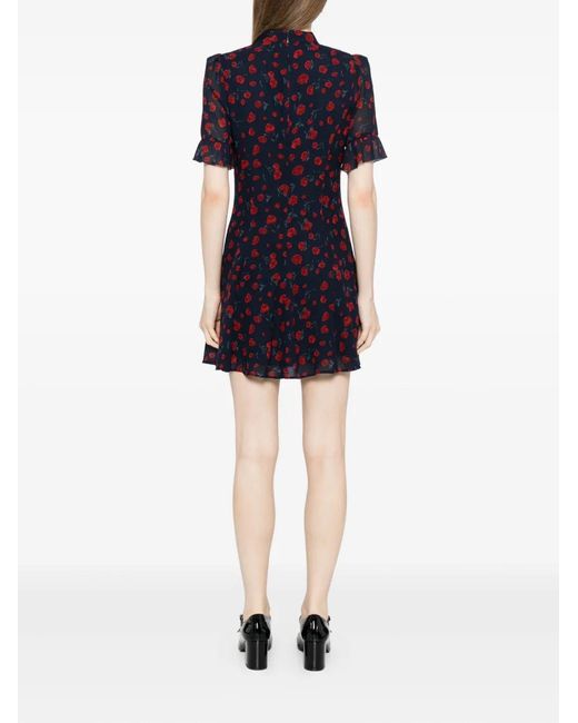 Reformation Black Whimsical Dress