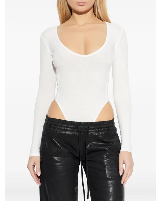 DIESEL White T-Bodyn Bodysuit