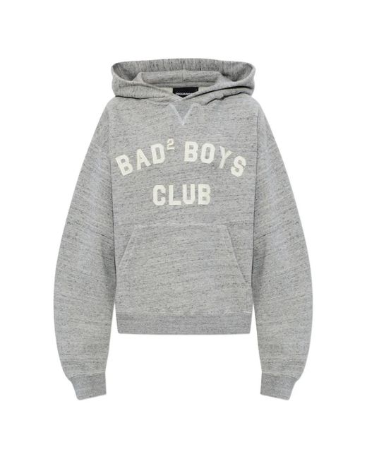 DSquared² Gray Hoodies