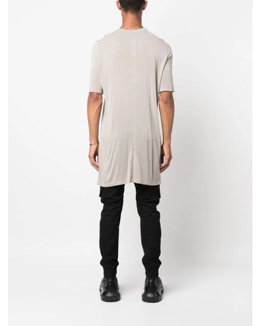 Rick Owens White Level T Crew-Neck T-Shirt for men