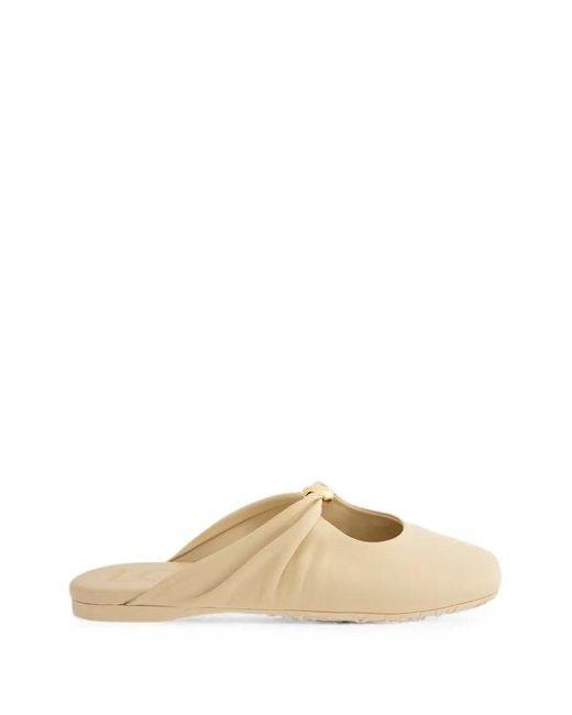 Loewe Multicolor Geraffte Pebble Mules