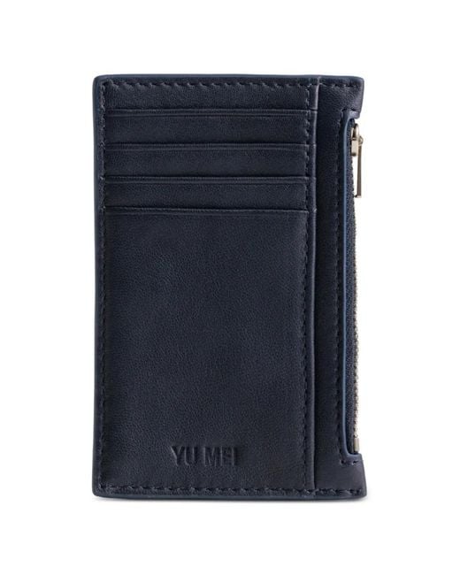Yu Mei Blue Frank Cardholder