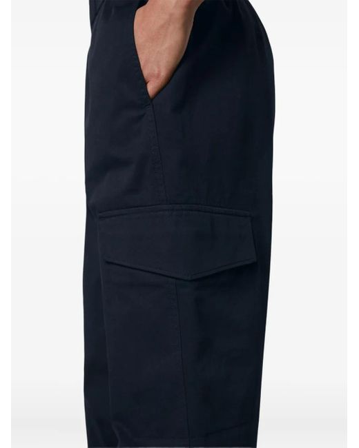 Marc O' Polo Blue Cotton Trousers