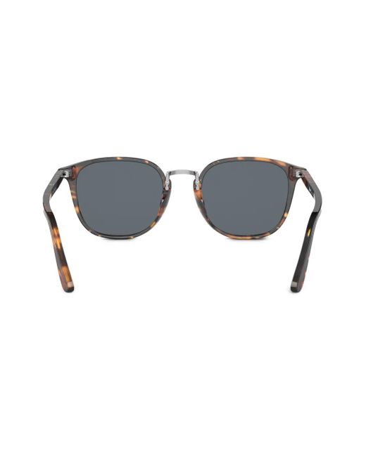 Persol Brown Tortoiseshell-Effect Sunglasses