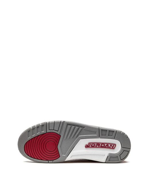 Nike White Air 3 "Cardinal" Sneakers