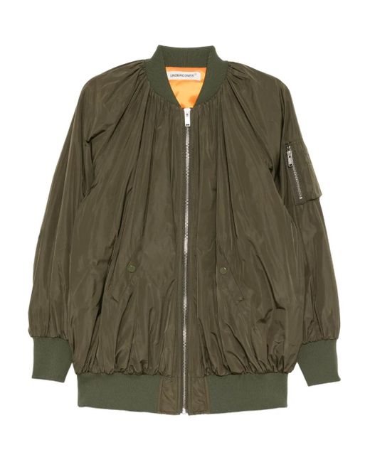 Undercover Green Drape Ma-1 Jacket