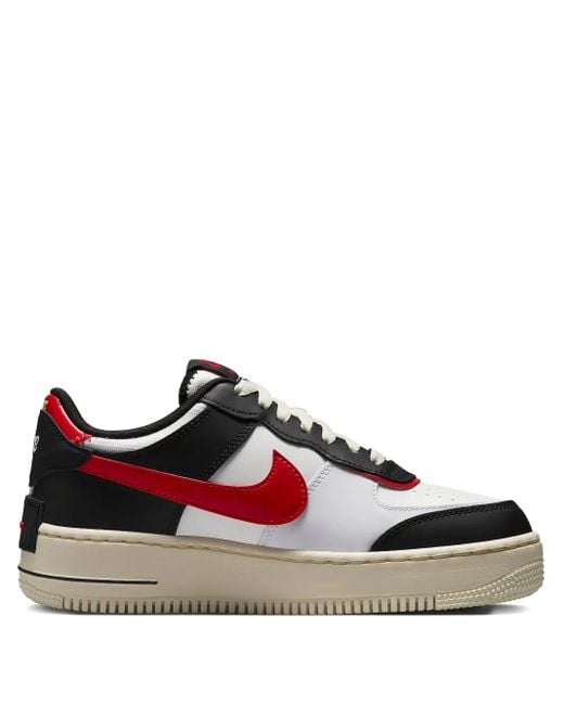 Zapatillas Air Force 1 Shadow DR7883-102 "University Red" Nike de color Black
