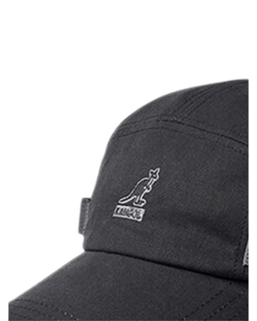 Kangol Black Logo-Detail Baseball Cap