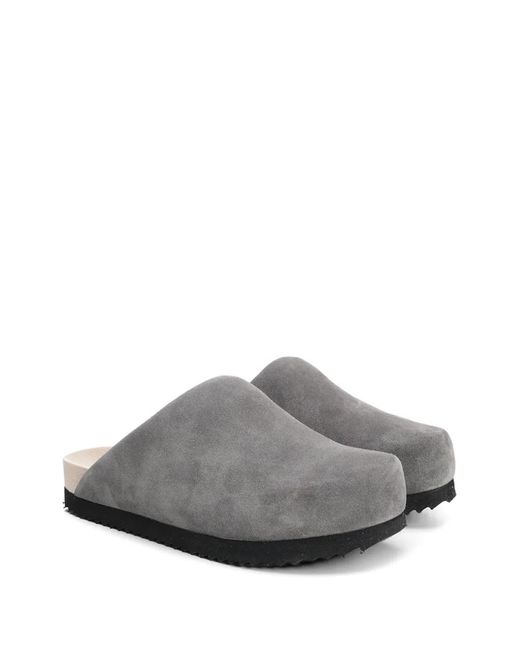 WUD Gray Stem Clogs