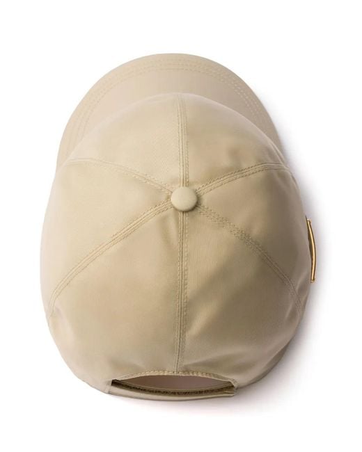 Prada Natural Re-nylon Baseball Cap