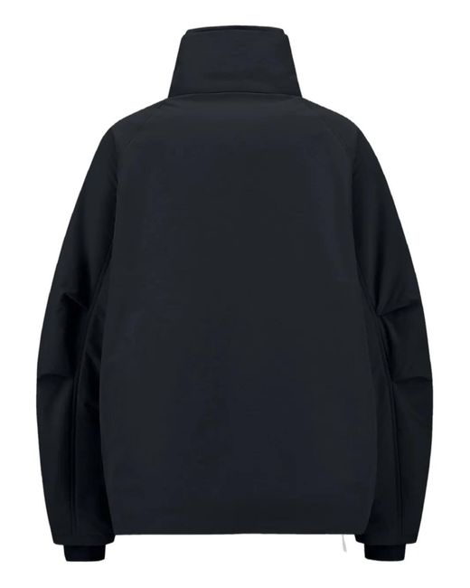 Herno Blue High-Neck Padded Jacket