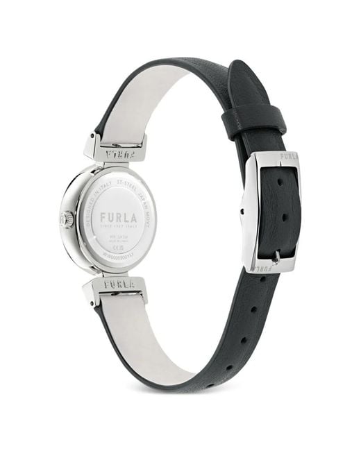 Furla White Textured Dial 32Mm Watch