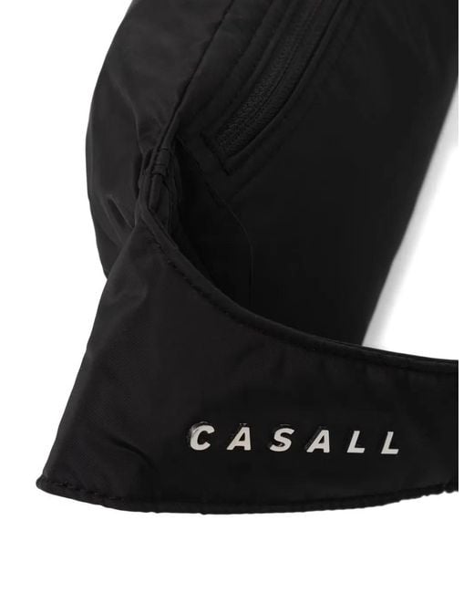 Casall Black Logo-Plaque Water Bottle Cross Body Bag