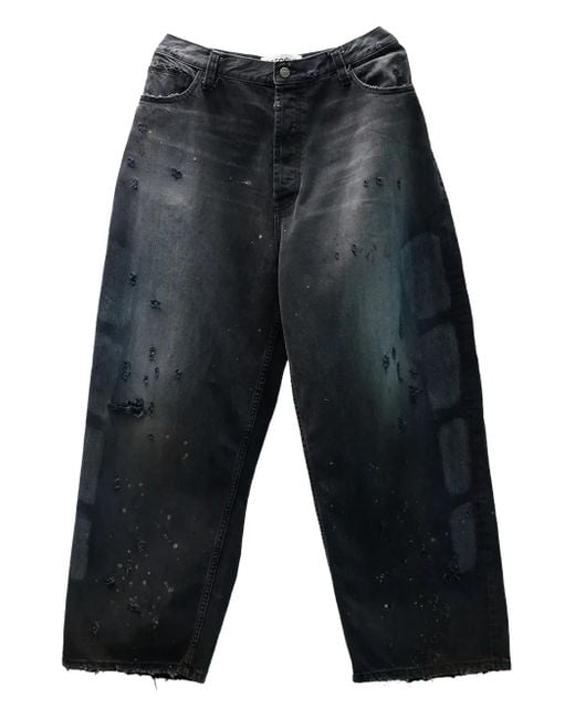 Jeans A Gamba Ampia di Satoshi Nakamoto in Gray da Uomo