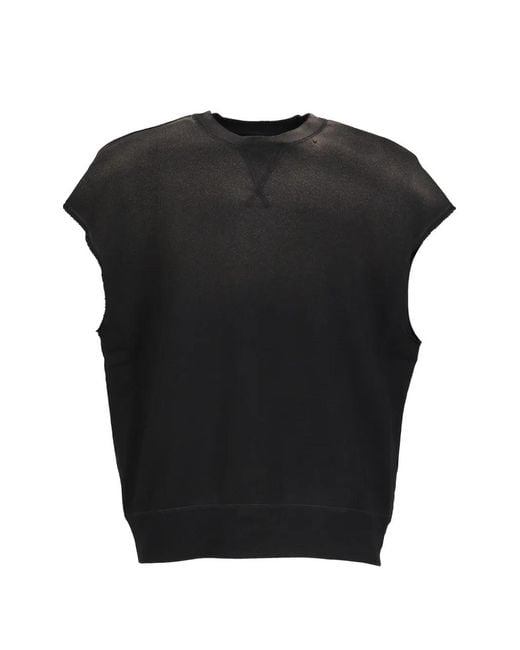 PORTER CLASSIC Black Graffiti-Print Cotton Sweatshirt for men