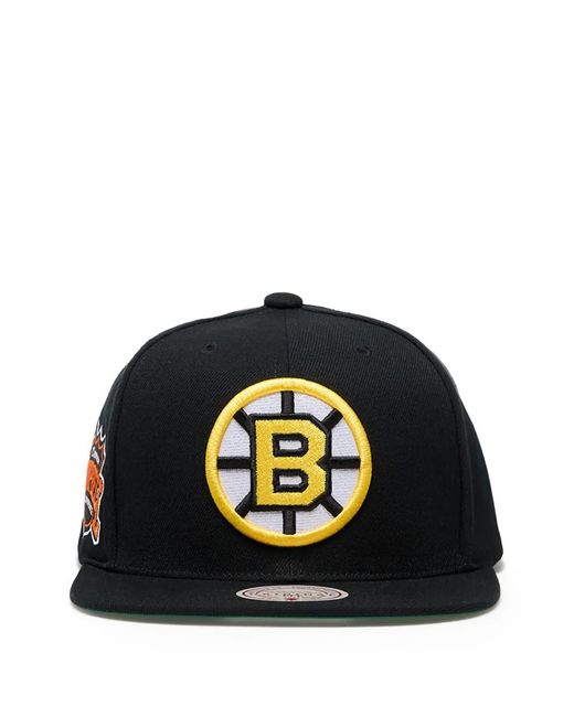 Mitchell & Ness Black Nhl Conference Boston Bruins Cap
