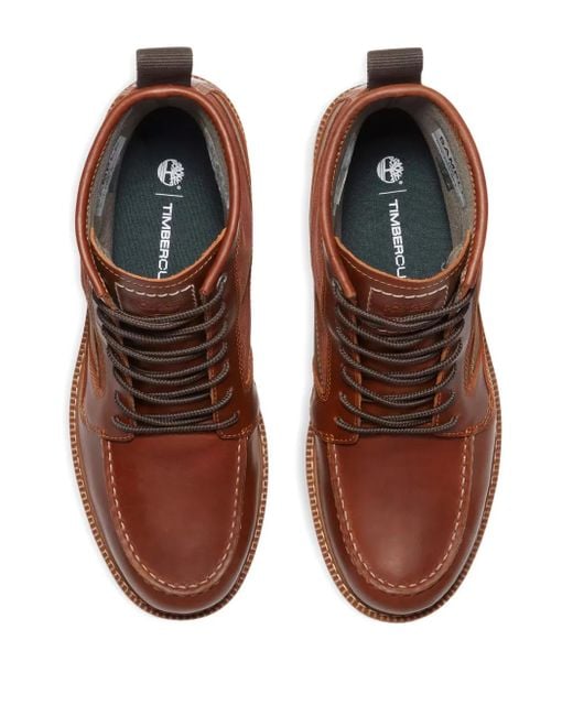 Timberland Brown Britton Mills Waterproof Boots for men