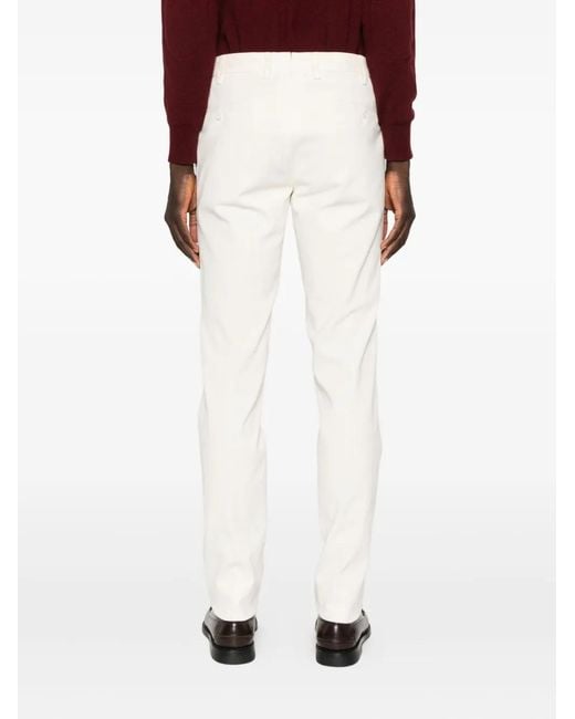 Pantalones Con Botones Rota de hombre de color White