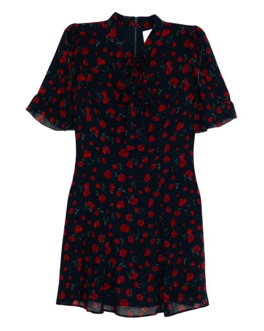 Reformation Black Whimsical Dress