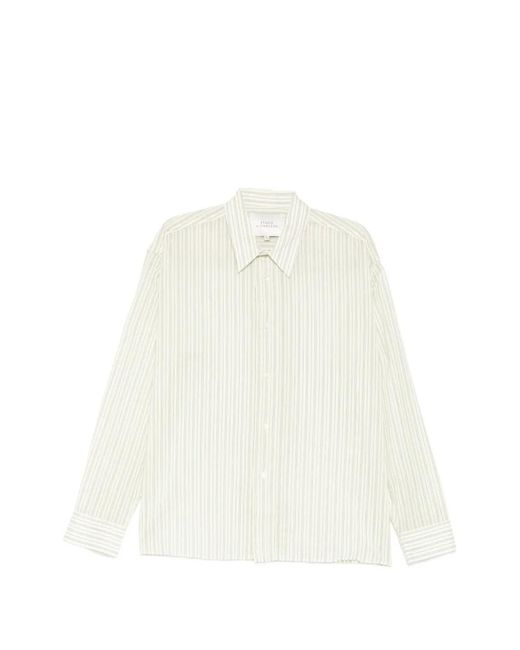 Studio Nicholson White Halshirt for men