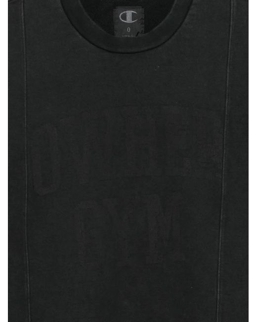 Champion Black Pull À Logo Imprimé for men