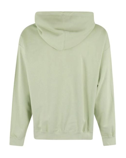 Y-3 Green Drawstring Hoodie for men