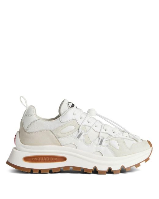 DSquared² White Run Ds2 Low-top Sneakers