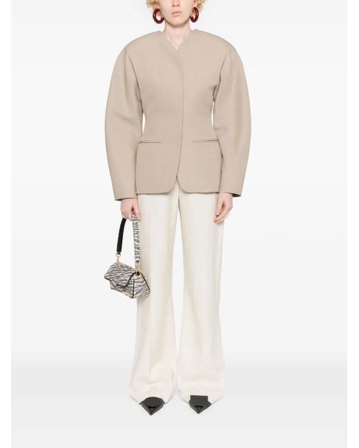 Jacquemus Natural Trousers