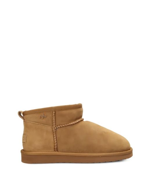 Mexx Brown Suede Ankle Boots
