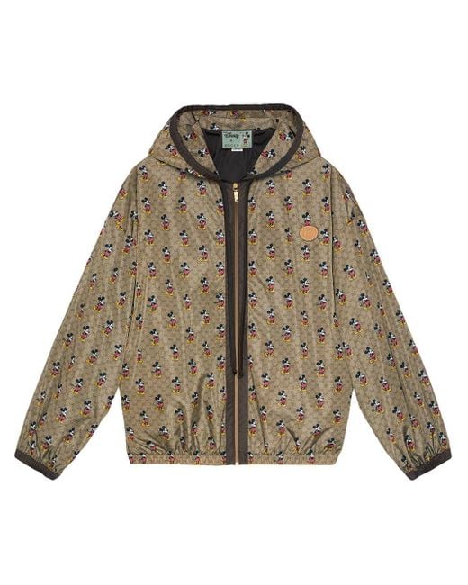 Chaqueta con estampado de Mickey y GG de x Disney Gucci | Lyst