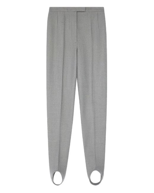 Dries Van Noten Gray Klassische Steghose