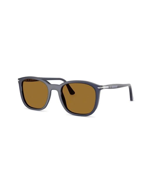 Persol Blue Square-Frame Sunglasses